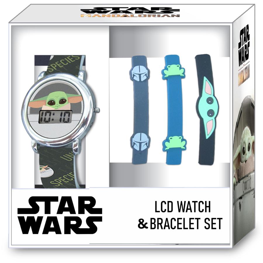 スターウォーズ マンダロリアン Grogu キッズLCDウォッチと