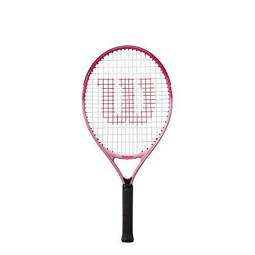お気にいる Racket, Tennis 21 Pink Burn Wilson for Fibre/Allo送料無料 Carbon 5-6, Ages Children その他アウトドア用品