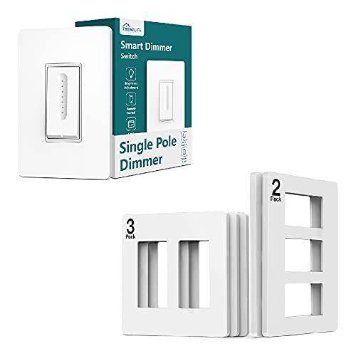 数量限定価格!! Switch Light 2Gang/3Gang Plate Switch送料無料 Dimmer Pack+Smart 5 その他DIY、業務、産業用品