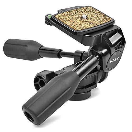 SLIK 雲台 SH-727 E 3ウェイ型 DIN規格クイックシュー 小型・中型三脚用 206737 