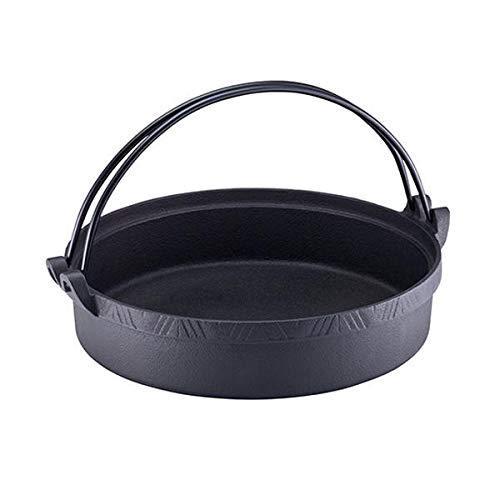 池永鉄工 すき焼き鍋 ブラック (約)φ26×H6cm