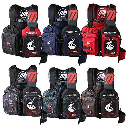 MAZUME(マズメ) レッドムーンライフジャケットVIII MZLJ-402-02 ブラックカスリ F 