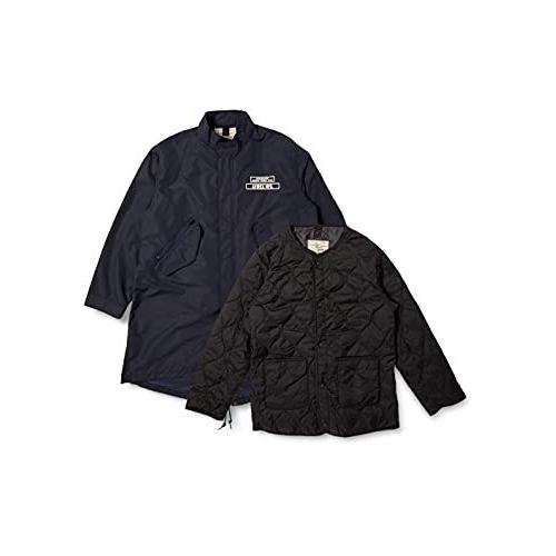 アヴィレックス FLAME RETARDANT 3WAY TYPE M-65 6192168 メンズ 87NAVY 日本 XL (日本サイズXL相当)