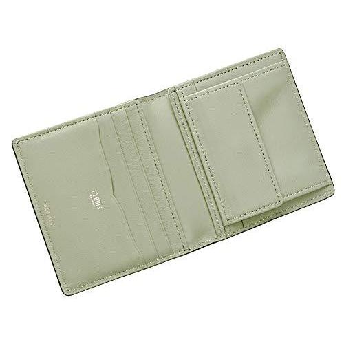 キプリス コンパクト札入 スパークリングカーフ 1672(ブルー×グレー) スパークリングカーフ