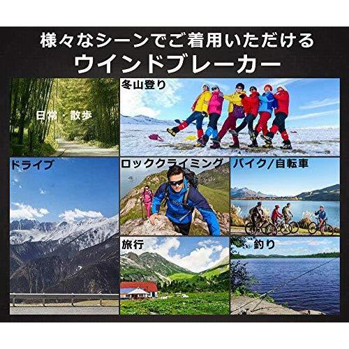 KEFITEVD トレッキングウェア メンズ ジャケット ハイキング スキーウェア アウトドア コート ブラック JP 2XL JP