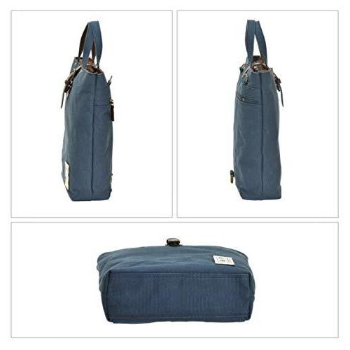 バック 鞄の國 日本製6号帆布極3WAYトートバッグ 26675 (紺)