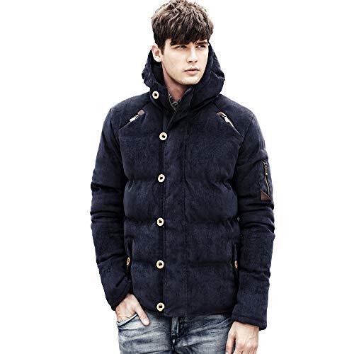 クリスマスツリー特価 ダウン カジュアル 服 冬 ファッション メンズ Ambly ジャケット ネイビー Xl 色 3 上着 防寒着 付き フード アウター パーカー Keytechonline Com