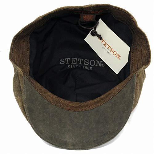 (ステットソン) STETSON キャップ CAP ワークキャップ レザーキャップ レザー 本革 革 帽子 秋冬 L/XL (実寸約59-61cm) ブラウン ステットソン レザー 61cm ブラウン 商品情報 実寸 5cm