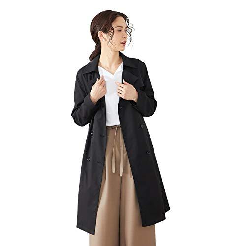 コムサ イズム) COMME CA ISM トレンチコート 12-25MP01-200 M ブラック