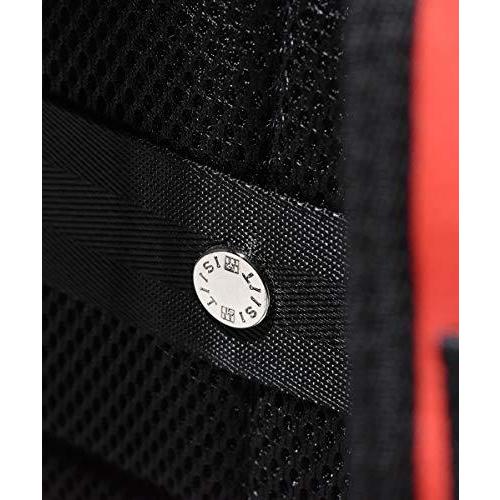 IS/IT ビジネスリュック 15.6インチPC対応 ダブルルーム（スペック）No.956712(オレンジ) ファスナーポケット ペン差しx2