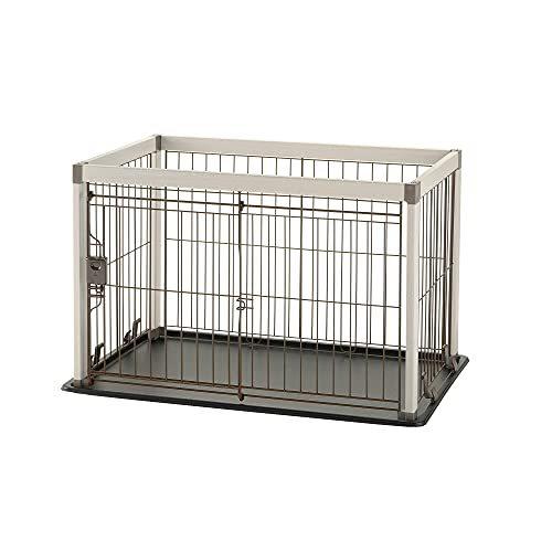 リッチェル アルミフレームペットサークル 90-60 ホワイト 