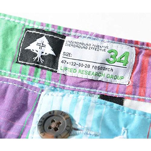 ファッションなデザイン イージーパンツ ショートパンツ エルアールジー Lrg チェック柄 Multi 36 L0rbmbsxx ショート ハーフパンツ qhema Com