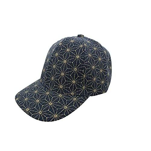 神戸オリジナル帽子 KOJI YAMANISHI 麻の葉文様RC（キャップ） (Free) 