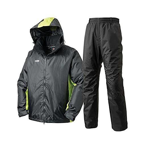 世界の 釣り 秋冬 メンズ 上下セット 作業服 作業着 防寒着 防水 Ll 14 グリーン 0 ステイシー 防寒スーツ ジャンパー ブルゾン