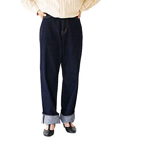 テクスチャーウィーメイド ワイドパンツ 12oz SELVAGE HIGHWAIST JEANS CTX-023L M インディゴ