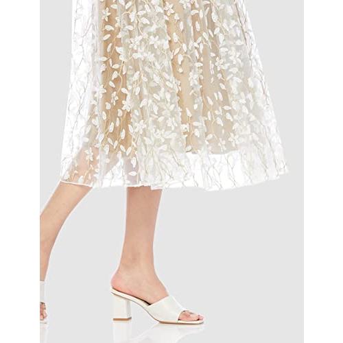 ダブルスタンダードクロージング] Sov.リーフ刺繍チュールスカート