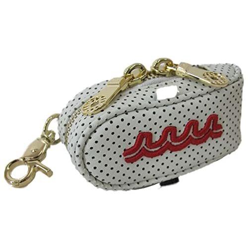 （ムータ）Muta MARINE ムータマリン CONTINUA パンチングエシカルレザー ボールケース ボール2ティー2収納 フック ユニセックス プレゼント ホワイト