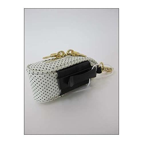 （ムータ）Muta MARINE ムータマリン CONTINUA パンチングエシカルレザー ボールケース ボール2ティー2収納 フック ユニセックス プレゼント ホワイト 