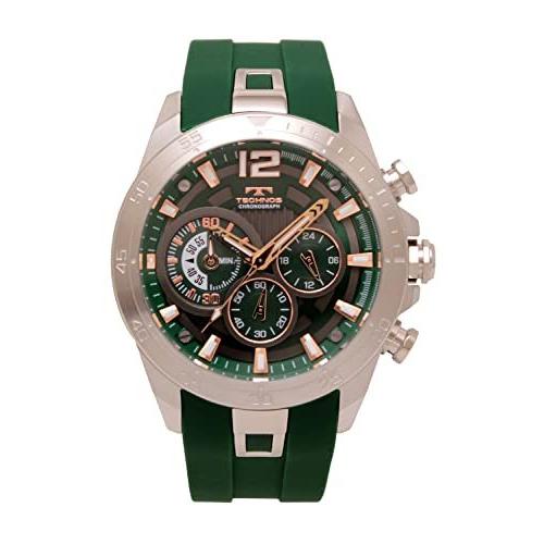 アウトレット 美品 テクノス 腕時計 クロノグラフ 10気圧防水 T8B40SM