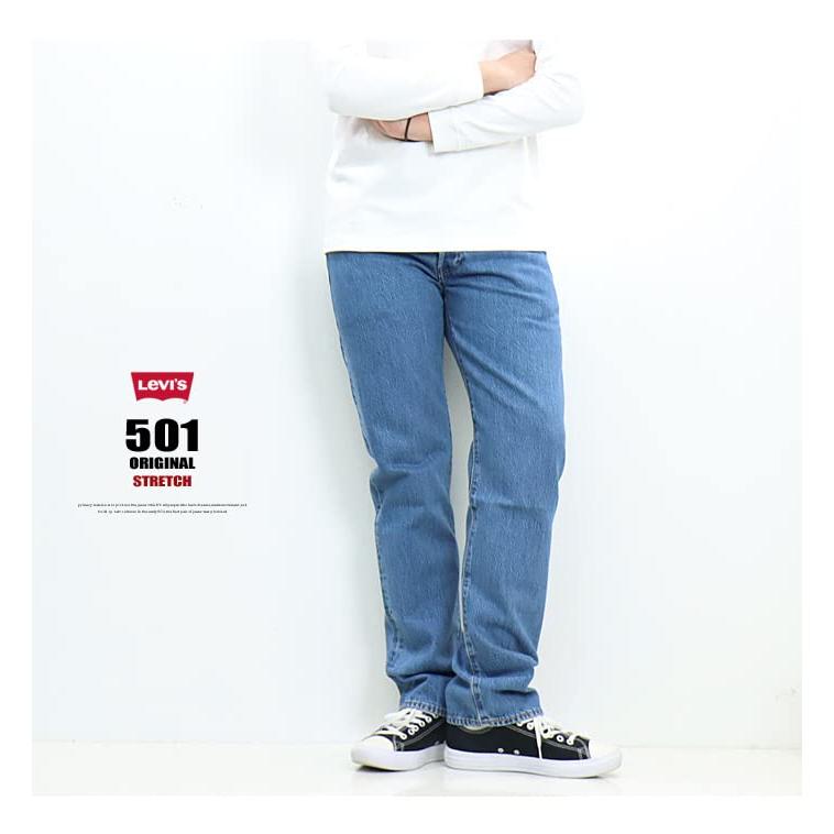 Levis リーバイス 501 ORIGINAL ボタンフライ 00501-3271 (34インチ， 3271：ミッドブルー) 
