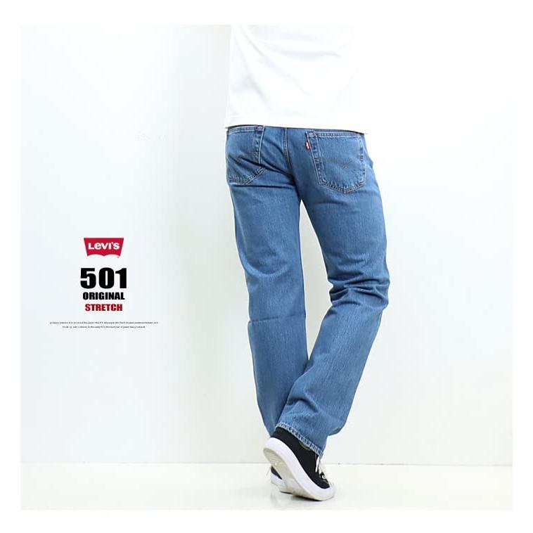 Levis リーバイス 501 ORIGINAL ボタンフライ 00501-3271 (34インチ， 3271：ミッドブルー) 