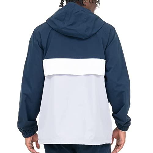 プロクラブ PRO CLUB NYLON ANORAK PULLOVER JACKET NAVY × GRAY
