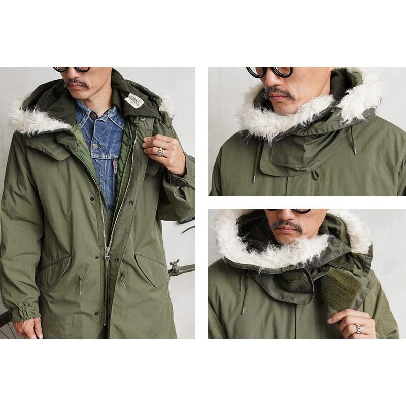 WAIPER] 米軍 M-65 フィッシュテールパーカー フルセット 初期型 inc