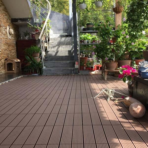 ウッドデッキ 人工木 樹脂 27枚セット ウッドパネル 腐らない ベランダ ガーデン タイル Diy 屋根 テラス Pp000026 1 A ベストシャレ 通販 Yahoo ショッピング