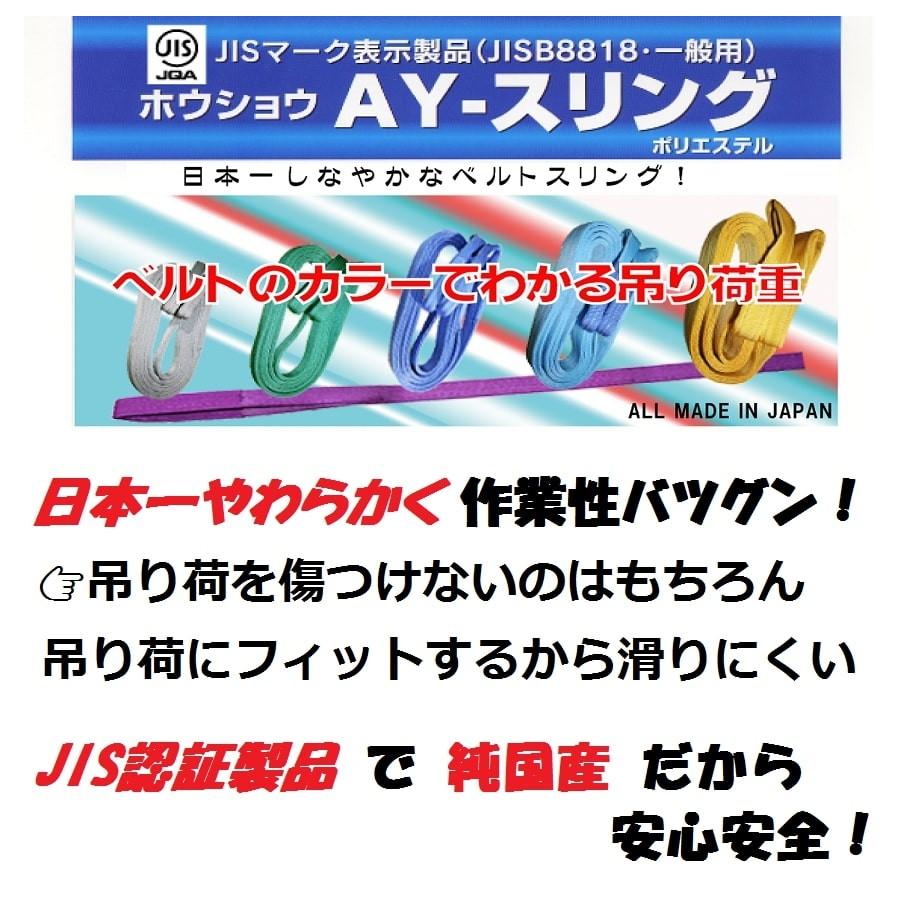 ホウショウ ベルトスリング 幅50mm×2m AYスリング 純 ホウショウ ベルトスリング 幅50mm×2m AYスリング 純