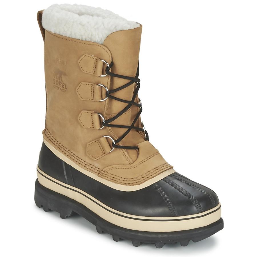 【並行輸入品】[ソレル] NM1000 CARIBOU カリブー 防水 防寒 ウィンターブーツ スノーブーツ メンズ レザー BUFF 27 cの画像