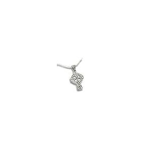 【並行輸入品】ケルトノットSunクロススターリングシルバーペンダントwith 18?"ネックレス Celtic Knot Sun Cross S