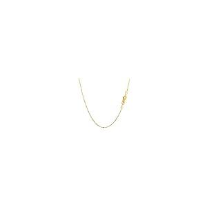 【並行輸入品】14 kイエローゴールドダイヤモンドカットビーズチェーンネックレス、1.0 mm、16" Jewelry Affairs 14k_2
