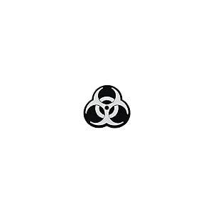 【並行輸入品】EvolveFISHバイオハザードオートエンブレム Biohazard Plastic Auto Emblem   [Silverの画像