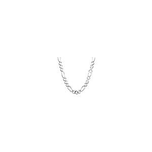 【並行輸入品】スターリングシルバーロジウムメッキフィガロチェーンネックレス、7.0mm、20" Sterling Silver Rhodium_2