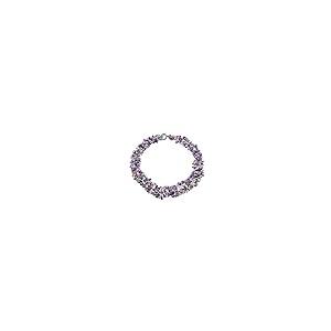 【並行輸入品】[Bling Jewelry] [ブリングジュエリー] 天然石 アメジスト チップ サザレ石 銀メッキ 大振り パワーストーン パ