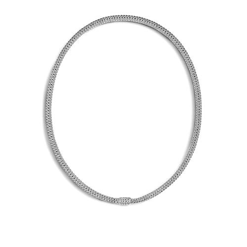 【並行輸入品】John Hardy レディース クラシックチェーン シルバー エクストラスモール ネックレス 5mm 18" John Hardの画像