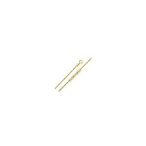 【並行輸入品】14K ツートーンゴールド イエス クロス 宗教ペンダント 1.2mmシンガポールチェーンネックレス The World Jeweの画像
