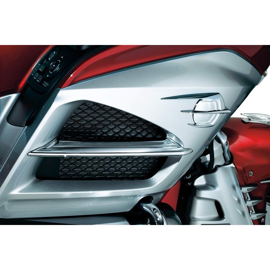 【並行輸入品】7363 FALCON FAIRING SIDE EMBLEM COVER, GL1800 クリアキン [] Kuryaの画像