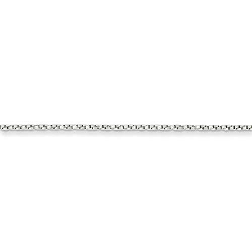 【並行輸入品】Iceカラット925スターリングシルバー1.35 MMツイストボックスリンクチェーンネックレス18インチFineジュエリーギフトセ_1