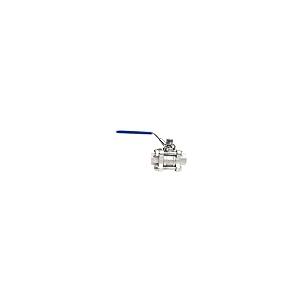 【並行輸入品】DuraChoice ステンレススチール (316) ボールバルブ 3ピース フルポートボディ 1，000 PSI (WO_5