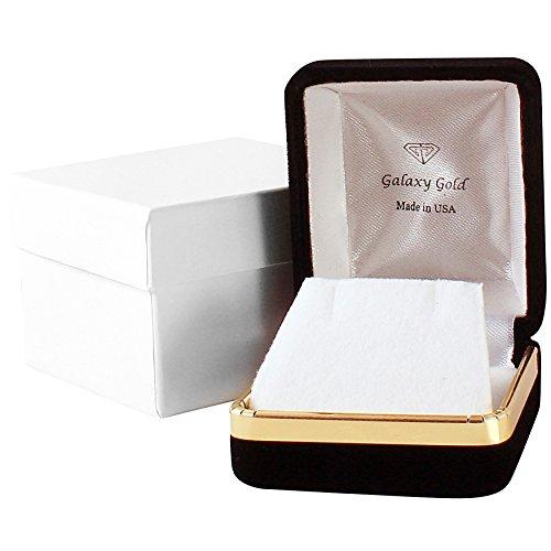 【並行輸入品】Galaxy Gold GG 14Kゴールド 天然シトリン クロスペンダントネックレス, 金属, シトリン Galaxy Goldの画像