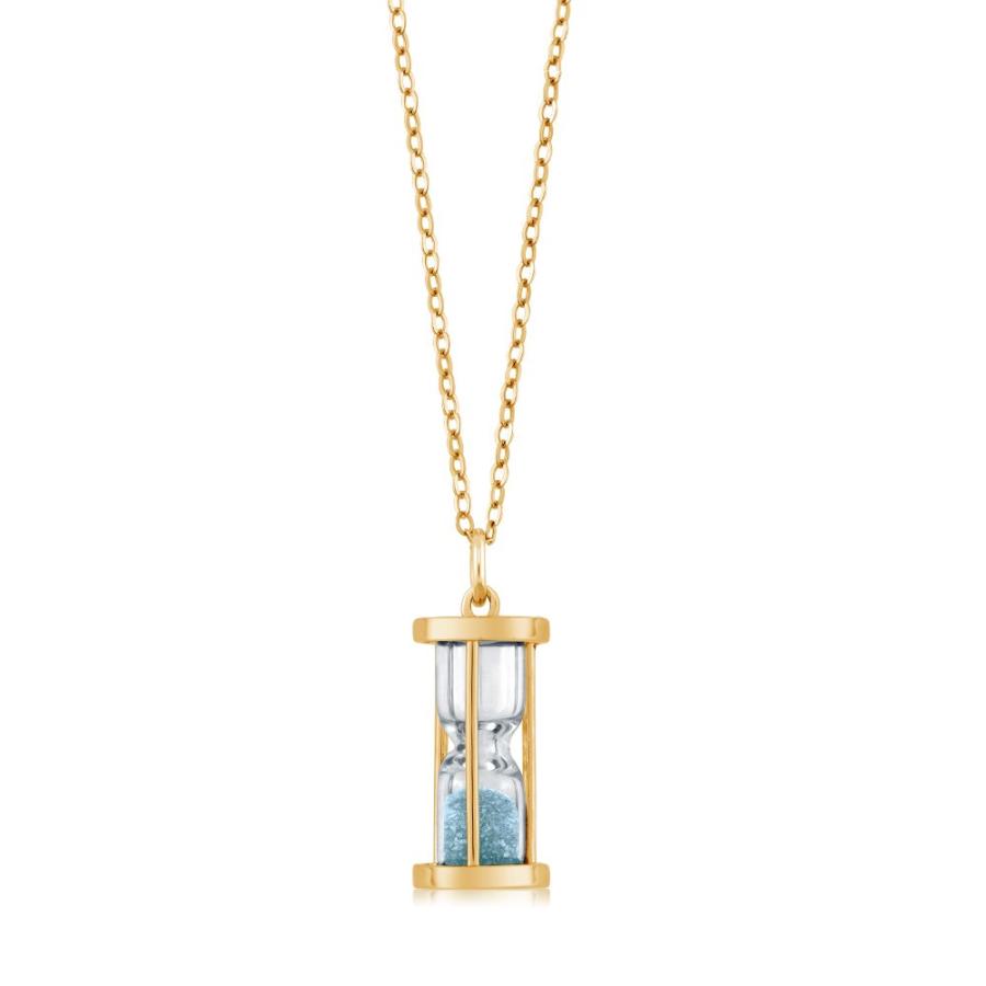 並行輸入品】[Gem Stone King] アクアマリン シルバー イエロー