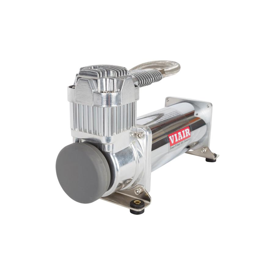 並行輸入品】Viair 444C Chrome Single Compressor Air Ride 