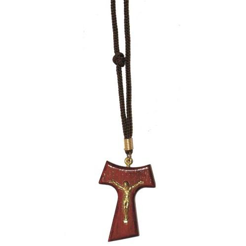 並行輸入品】Catholica Shop カトリック宗教服 木製タウクロス