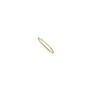 【並行輸入品】ICE CARATS 14Kイエローゴールド ヒンジ付きバングルブレスレット ファインジュエリー 女性へのギフトに, 7 inchの画像