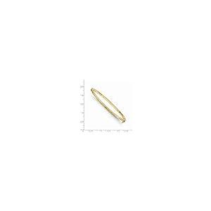 【並行輸入品】ICE CARATS 14Kイエローゴールド ヒンジ付きバングルブレスレット ファインジュエリー 女性へのギフトに, 7 inchの画像