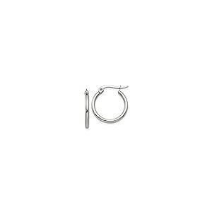 【並行輸入品】Stainless Steel Hoop Earrings 19.5MM Diameter_2