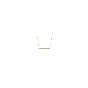【並行輸入品】Women 's Fine 14?Kイエローゴールド上品ダイヤモンドバーネックレス Women's Fine 14k Yellowの画像