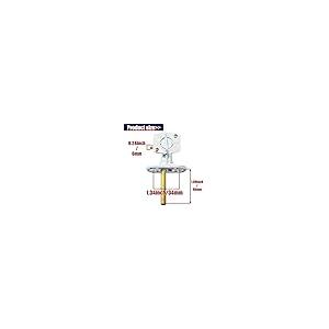 【並行輸入品】QAZAKY Fuel Gas Tank Petcock Valve Switchと類似川崎Bayou 220 250 300 4_5