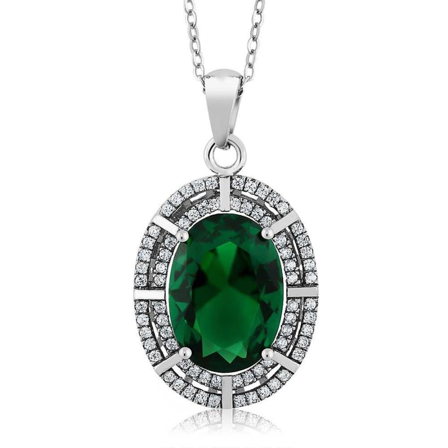 R*い様 Gem Stone King エメラルド　ペンダントネックレス 並行輸入品】[Gem Stone King] 7.1カラット ナノエメラルド